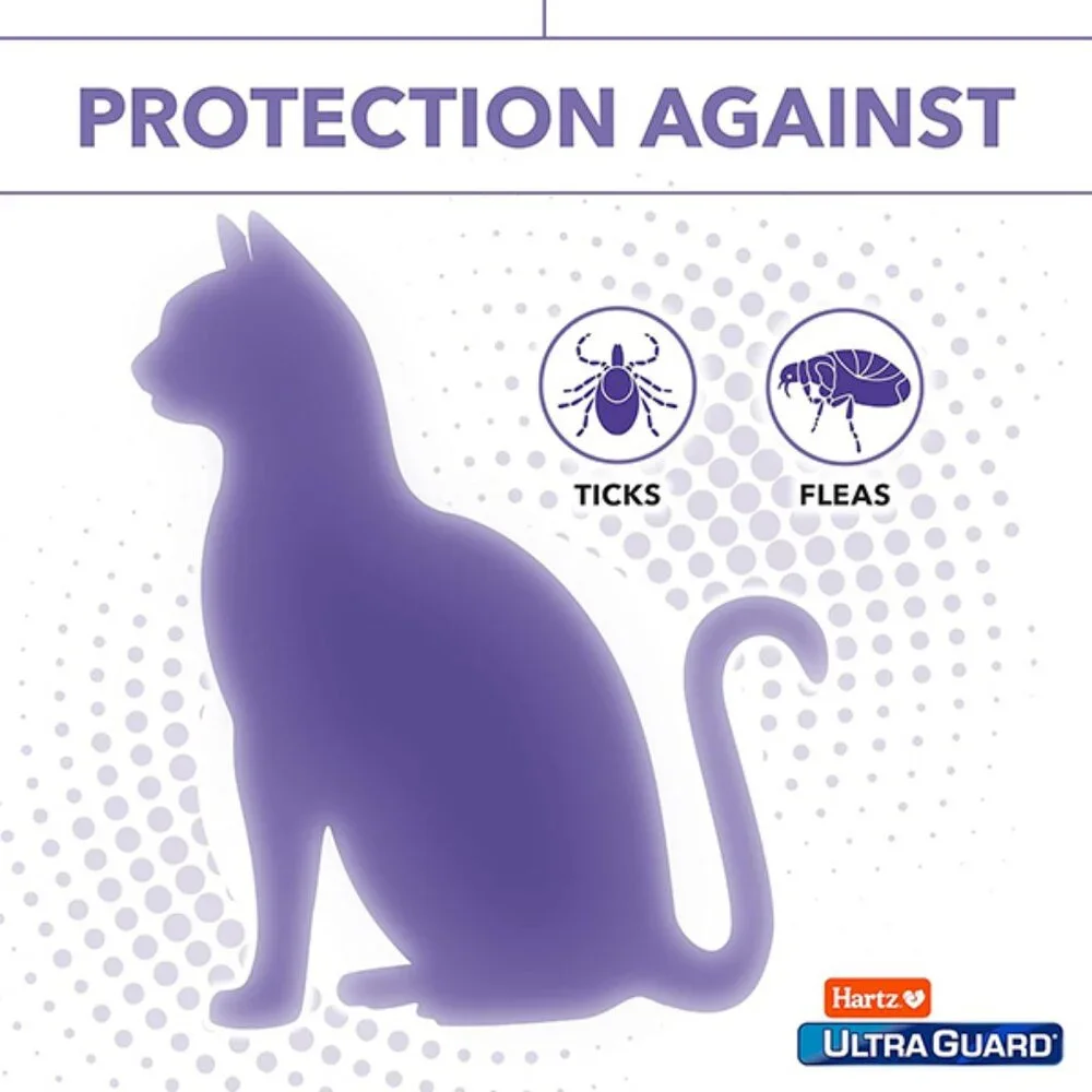 New UltraGuard Flea and Tick Collar for Cats 7 Month Protection
